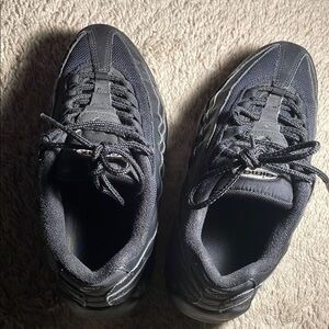 Nike Black Mesh Sneakers